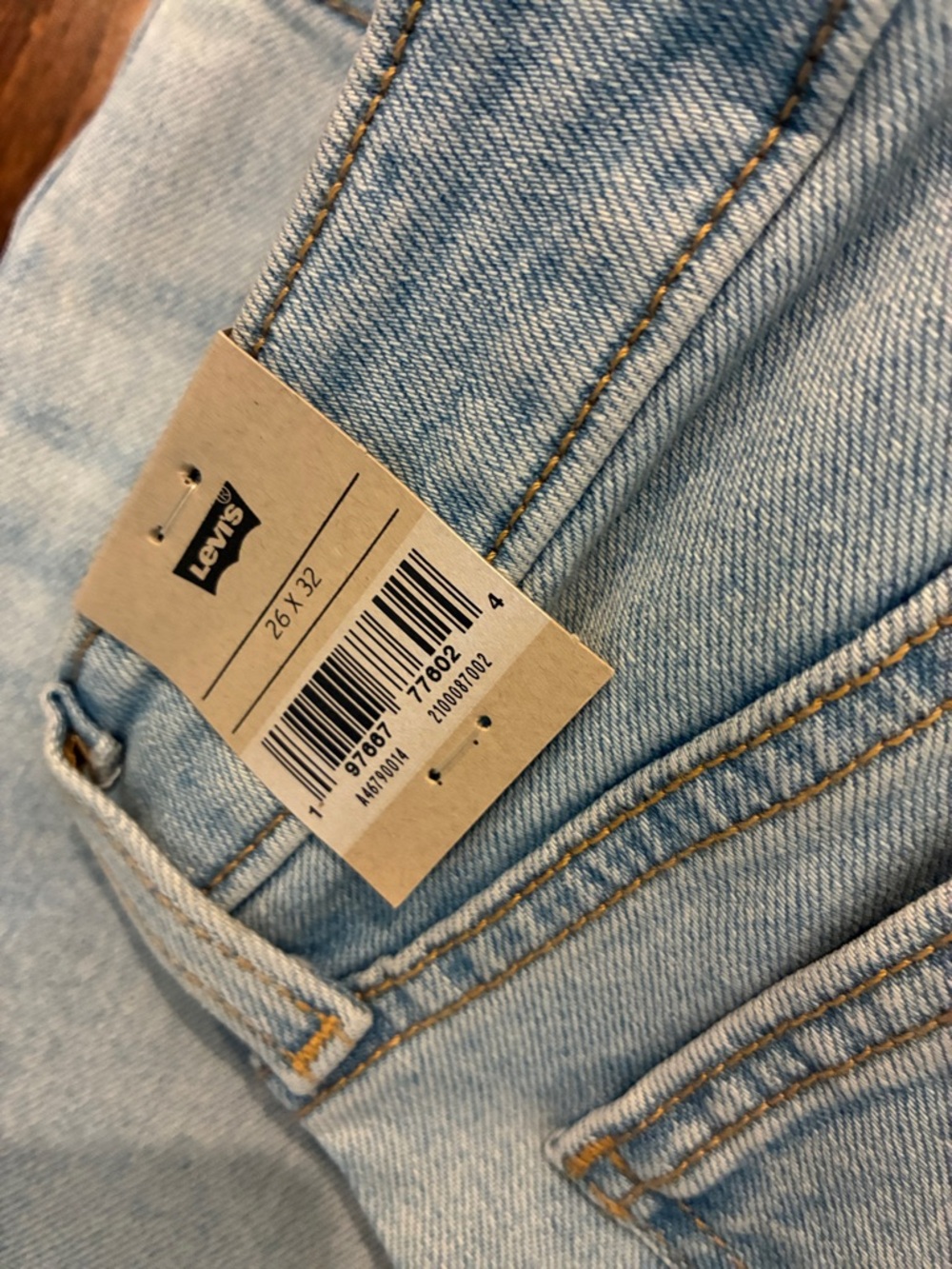 Levi's Light Blue Bootcut Jeans - Picture 4 of 5